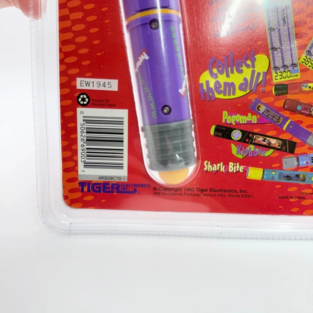 Tiger Electronics Stix Pogoman Handheld Electronic LCD Game Vintage 1995 New